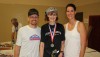 Andrew Jackson Marathon – Jonathan and Leah Harrison with Marj Mitchell