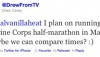 DrewFromTV – Half Marathon Tweet – Drew Carey