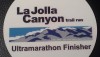 LaJolla Canyon Trail 50K Medal:Coaster – 2012