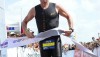 Lance Armstrong Finish Line Photo Panama Half Ironman