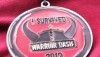 Warrior Dash Arkansas Medal – 2012
