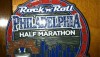 Rock ‘n’ Roll Philadelphia Half Marathon Medal – 2012 – Sean Higgins – Run It Fast