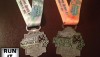 Shamrock Marathon and Half Marathon Medals – Run It Fast – 2013