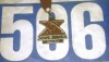 Xterra Black Mountain 6K Trail Run Medal 2013