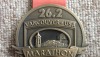 Vancouver Marathon Medal 2013