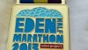 Eden Half Marathon Medal 2013