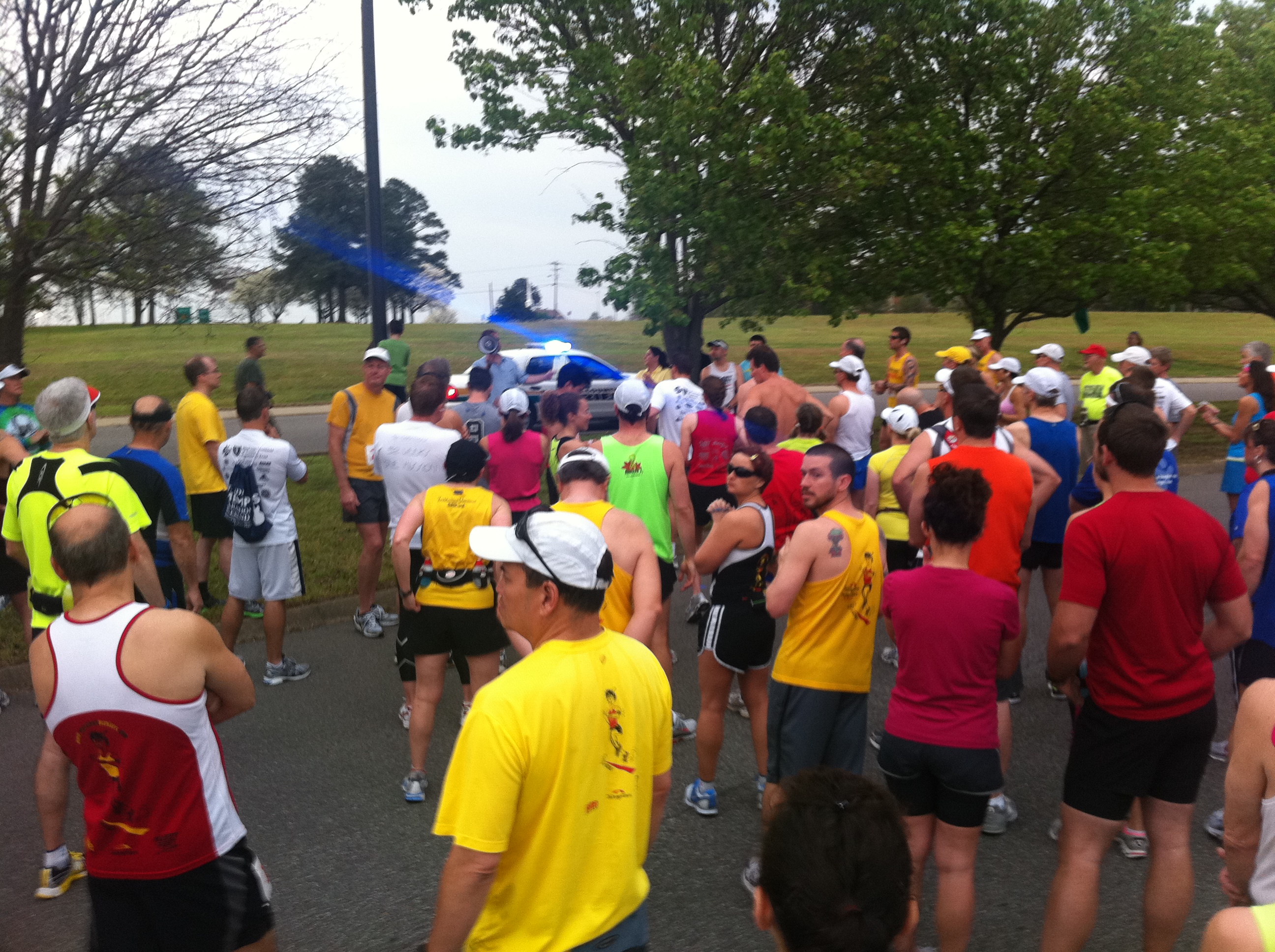 Start Line of the Andrew Jackson Marathon Run It Fast®Run It Fast®