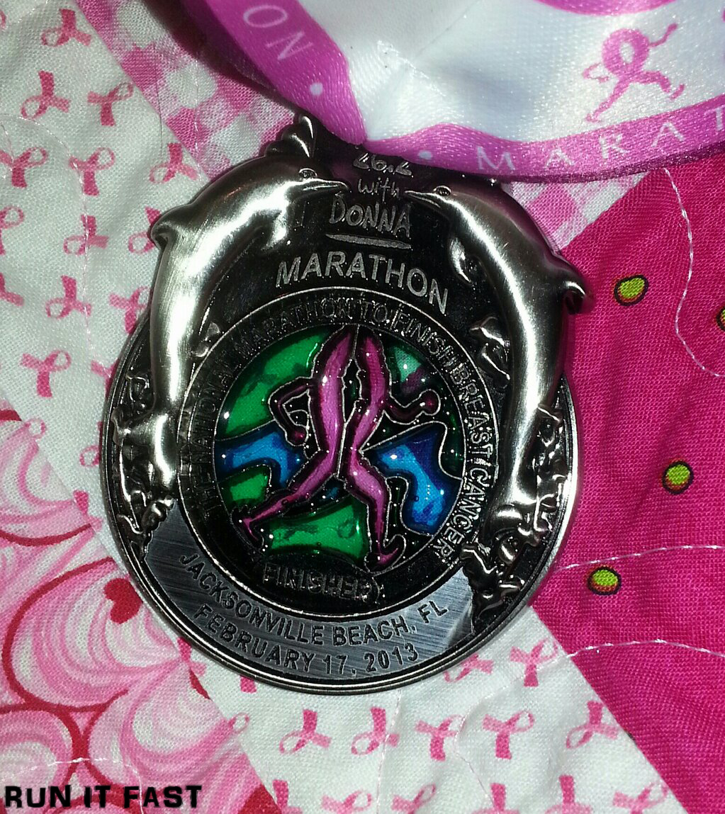 26.2 With Donna Marathon Medal (2013) Run It Fast®Run It Fast®