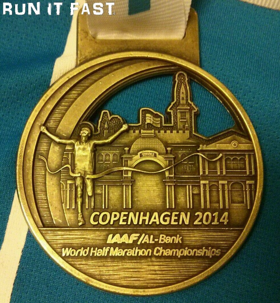 World Half Marathon Championships Medal (2014) Run It Fast®Run It Fast®