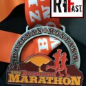 Bozeman Marathon Medal - 2014 - Run It Fast